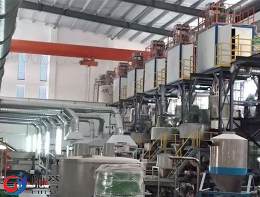 Hệ thống băng tải trộn định lượng tự động cho cáp PVC