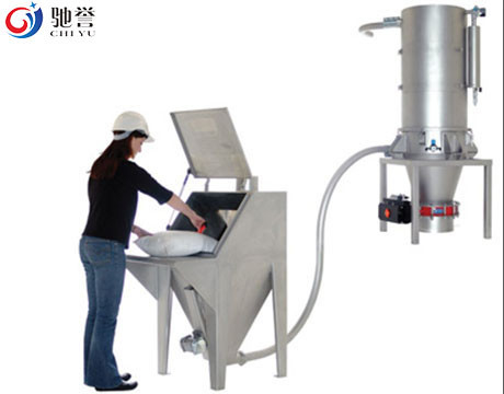 Máy xay sinh tố và máy trộn bột V để trộn bột với hệ thống định lượng