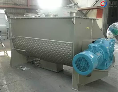 Máy trộn ruy băng cho hợp chất PVC với băng tải chân không