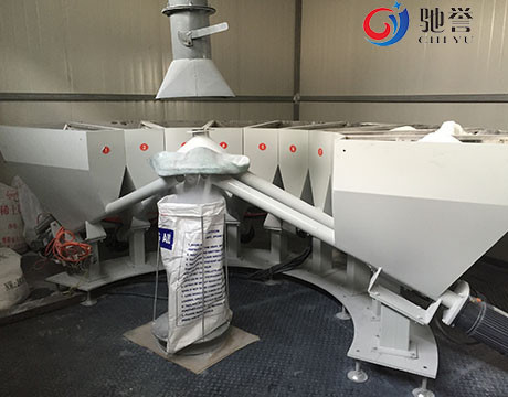 Phụ gia Máy định lượng hàng loạt tự động cho dây chuyền sản xuất sàn SPC máy đùn ống nhựa PVC