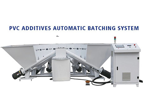 Máy trộn PVC với hệ thống định lượng hóa chất tự động Máy đùn băng tải chân không khí nén