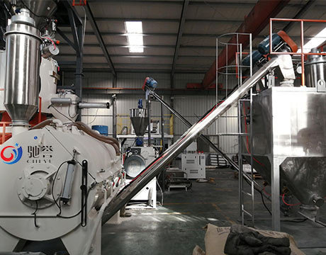 Băng tải trục vít cấp liệu tự động cho bột với hệ thống băng tải chân không khí nén