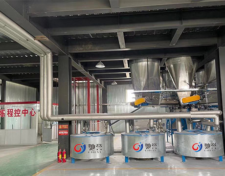 Hệ thống trộn định lượng tự động cho dây chuyền sản xuất cao su