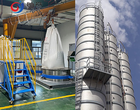 Hệ thống băng tải trộn định lượng tự động cho máy đùn cấu hình cửa sổ PVC