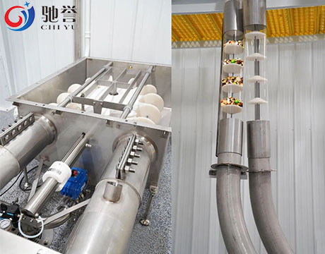 Hệ thống băng tải định lượng bột tự động cho ngành công nghiệp thực phẩm