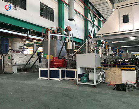 Hệ thống trộn hỗn hợp định lượng cấp liệu tự động cho dây chuyền máy đùn sàn SPC/WPC/LVT