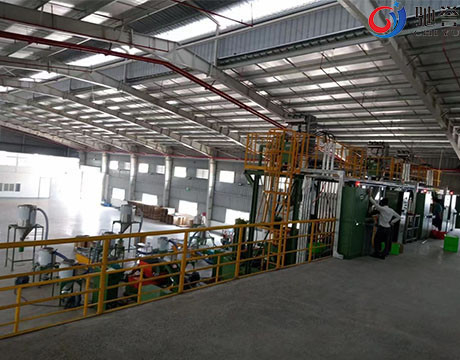 Hệ thống băng tải trộn định lượng bột tự động cho cáp PVC
