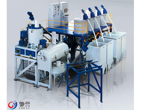 Hệ thống trộn định lượng bột cho dây chuyền ép đùn PVC