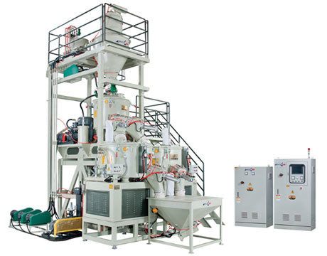 Máy Trộn Composite – Gỗ Nhựa Băng Tải Hút Chân Không