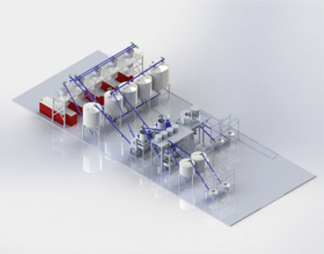 Máy Trộn Composite – Gỗ Nhựa Băng Tải Hút Chân Không