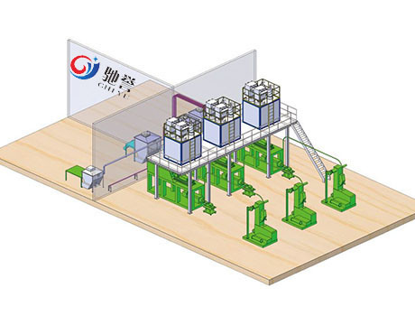 Máy trộn hợp chất cao su Hệ thống định lượng và định lượng carbon đen lỏng