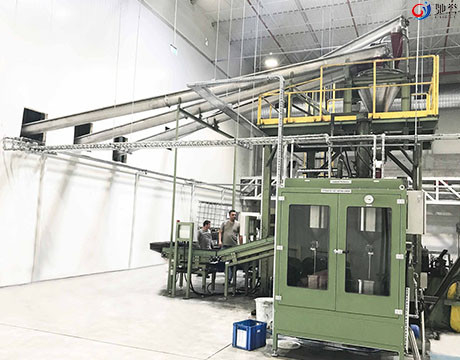 Hệ thống định lượng và định lượng carbon đen Máy trộn cao su Máy trộn Banbury
