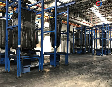 Hệ thống định lượng và định lượng dầu lỏng màu đen carbon Máy trộn cao su Máy trộn Banbury