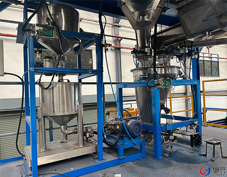 Máy chế biến cao su Hệ thống cân lô tự động dầu đen Carbon