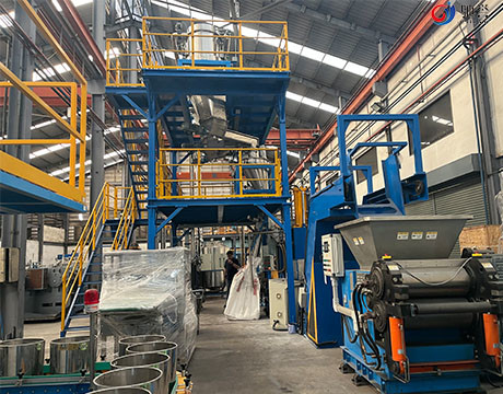 Máy chế biến cao su Hệ thống cân lô tự động dầu đen Carbon