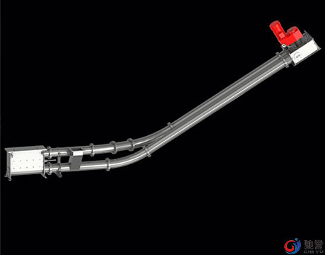 Băng tải xích hình ống vận chuyển thực phẩm