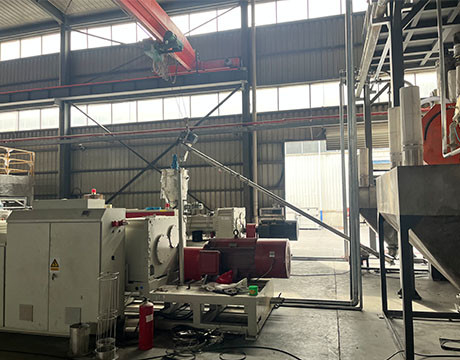 Hệ thống định lượng và trộn PVC tự động Hệ thống vận chuyển vật liệu