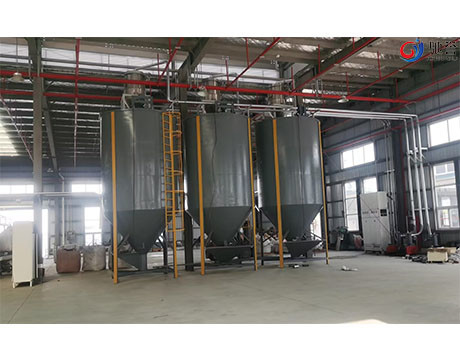 Hệ thống nạp và trộn tự động PVC cho dây chuyền máy đùn