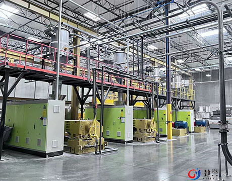 Dây chuyền hệ thống băng tải khí nén cấp liệu tự động