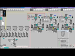 Hệ thống băng tải trộn cân nạp liệu tự động cho dây chuyền sản xuất sàn SPC
